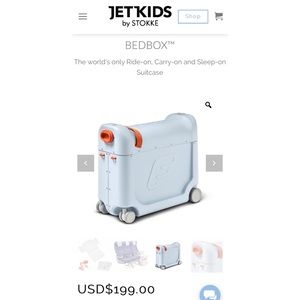 JetKids Original BedBox (Ride-on Suitcase & Bed)